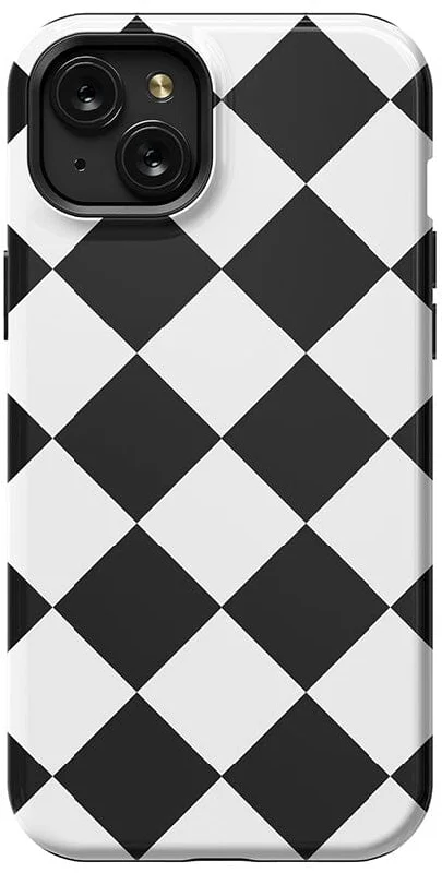 Black Checkerboard | High Contrast Design Case