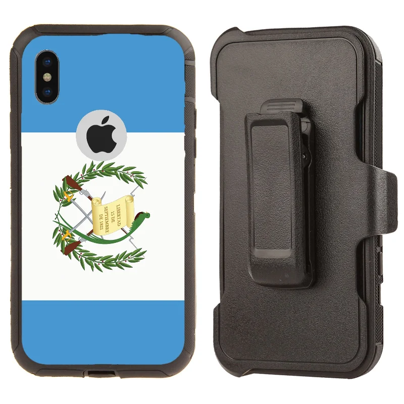 Shockproof Case for Apple iPhone X/XS Guatemala Flag