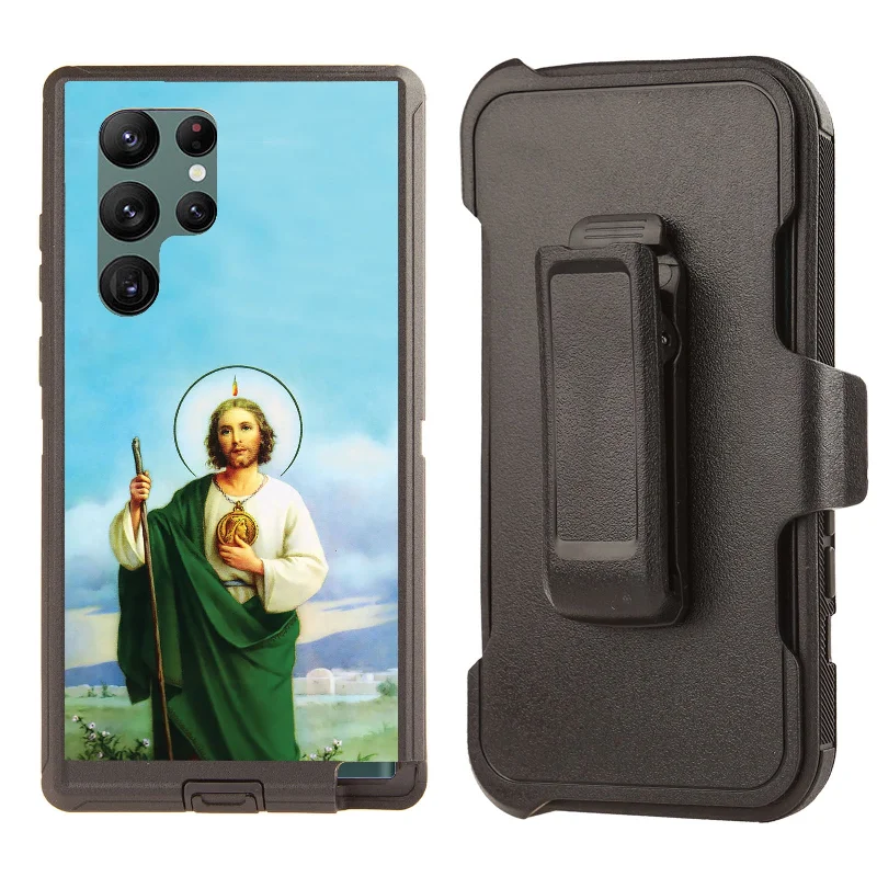 Shockproof Case for Samsung Galaxy S22 Ultra San Judas