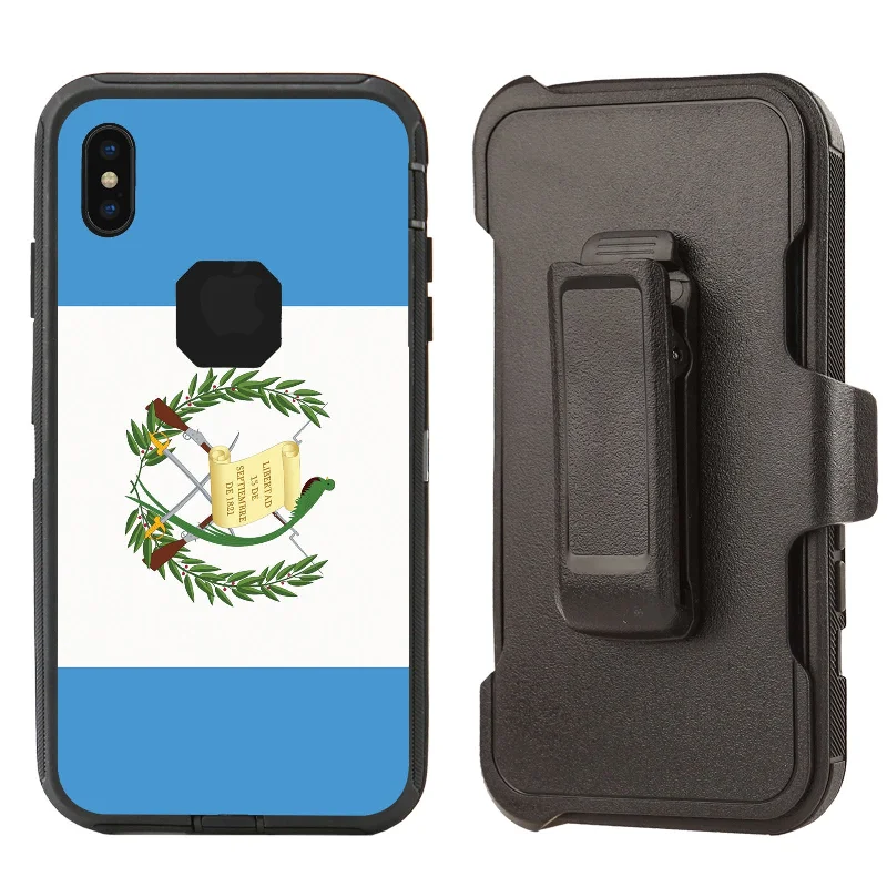 Shockproof Case for Apple iPhone XS Max Guatemala Flag