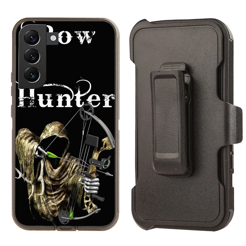 Shockproof Case for Samsung Galaxy S23 Cover Clip Bow Hunter