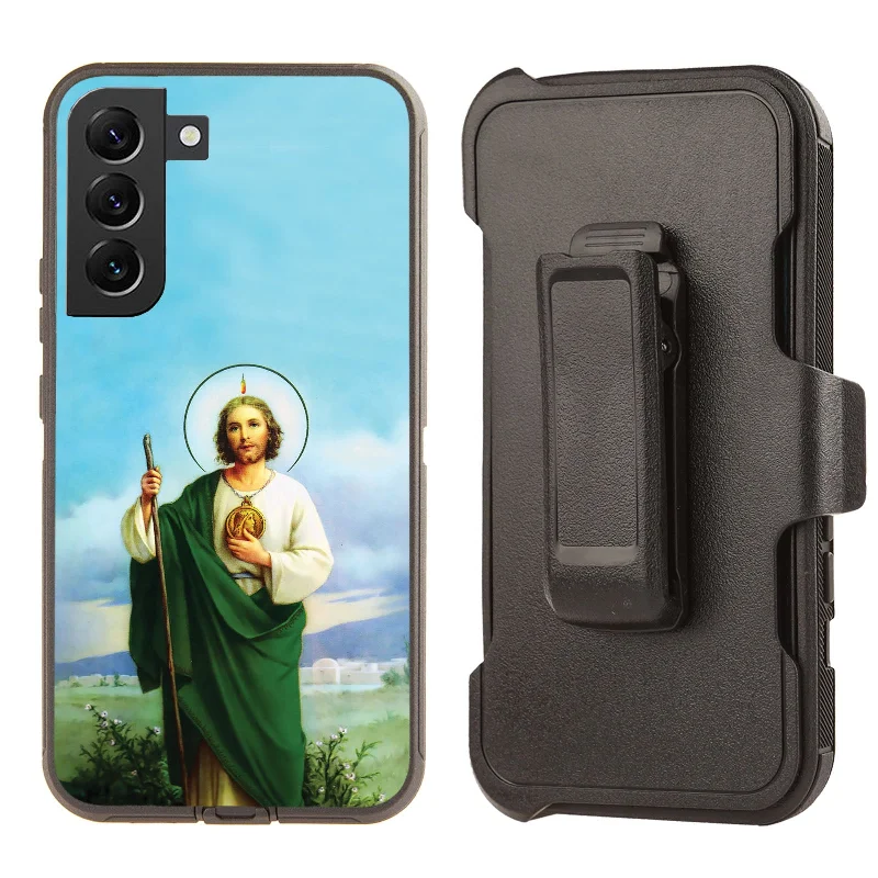 Shockproof Case for Samsung Galaxy S23 Cover Clip San Judas