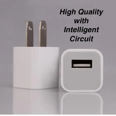 AA High quality wall charger adapter for iPhone with Intelligent circuit over charge protection