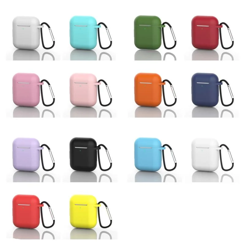 Colorful Silicone Earphone Case for Airpods 1/2/3/4/ pro  inpod with retail packing