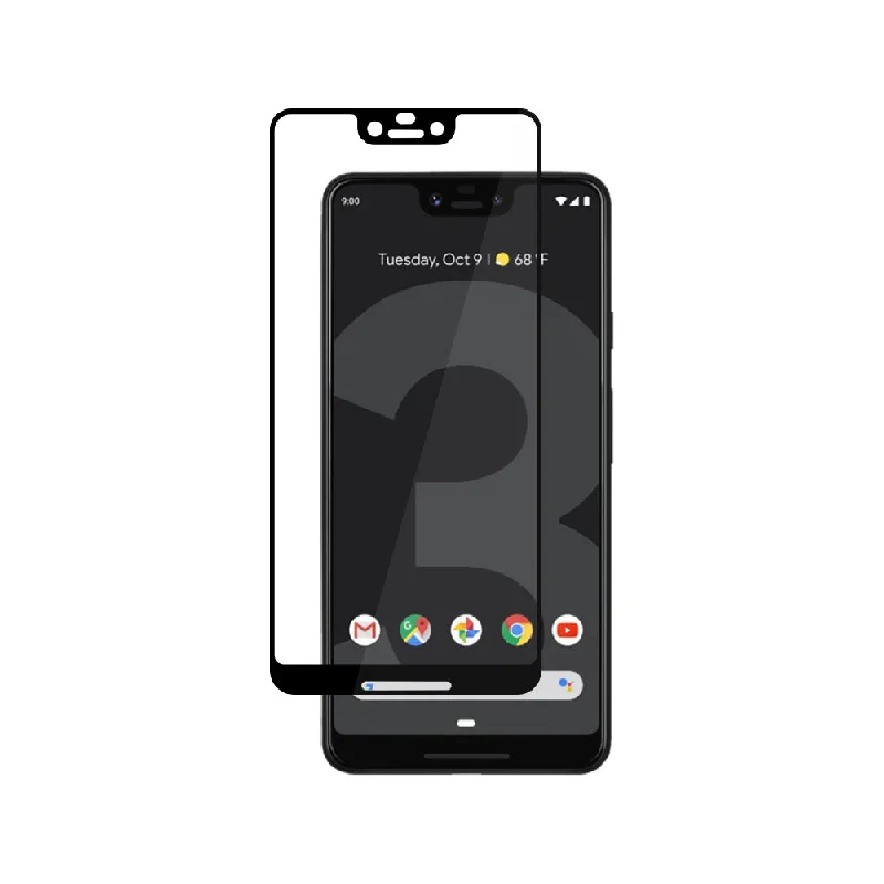 Google Pixel 3 XL Tempered Glass Screen Protector Guard | EDGE TO EDGE - 1 Pack