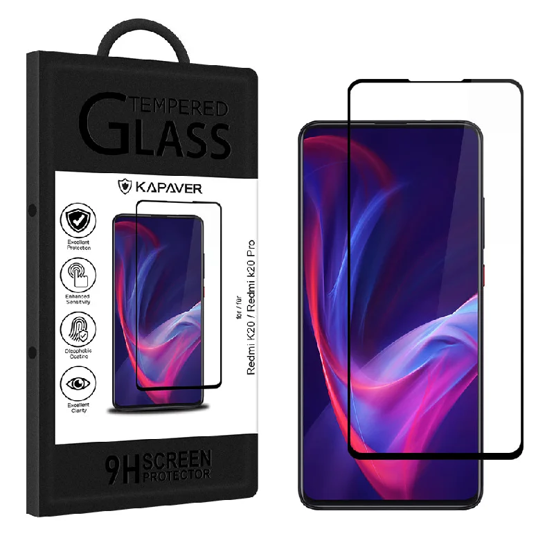 Redmi k20 / Redmi k20 Pro Tempered Glass Screen Protector Guard | EDGE TO EDGE - 1 Pack