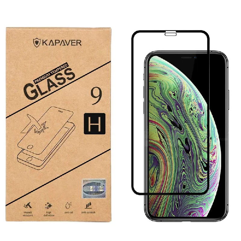 iPhone XS/iPhone X Tempered Glass Screen Protector Guard | GLaS - 1 Pack