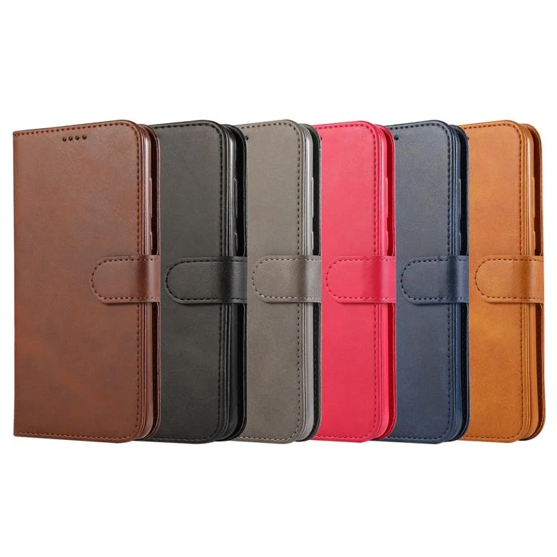 Leather Flip Phone cover for iPhones Samsung phone models