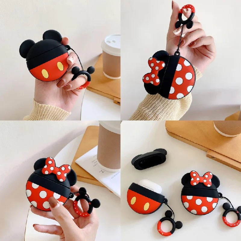 Cartoon Mickey Minnie AirPod case and airpod pro case