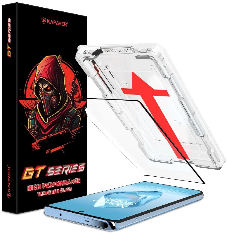 OnePlus 12R - [EasyDo] Tempered Glass Screen Protector Guard | Glass HD - (1 Pack)