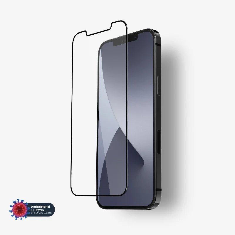 NanoArmour Screen Protector iPhone 12 Pro Antimicrobial Edge-to-Edge