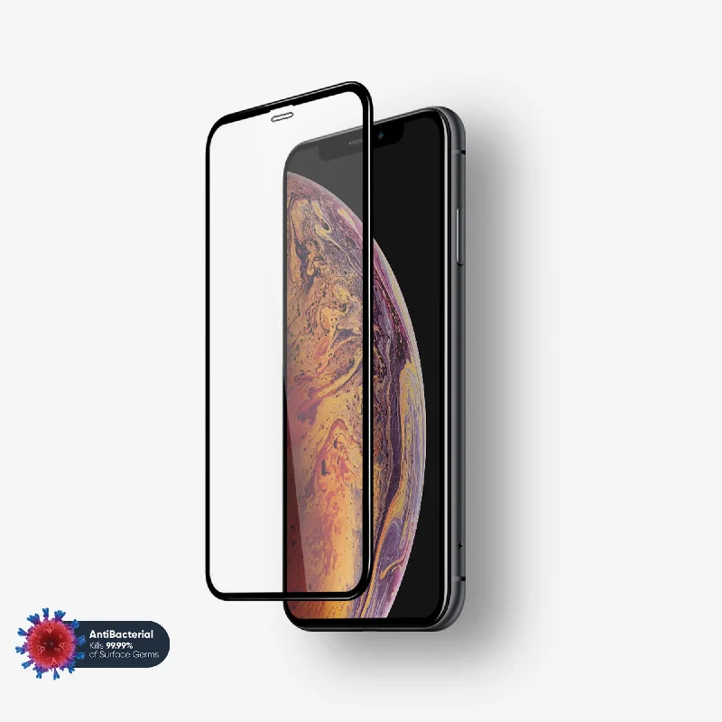 NanoArmour 3D Screen Protector iPhone X / XS Antimicrobial Edge-to-Edge