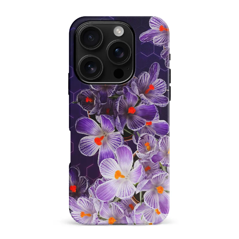 Crocus Floral Phone Case