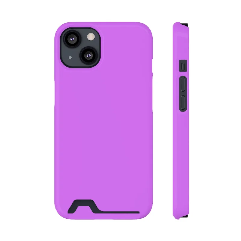 Heliotrope iPhone Case (Card)