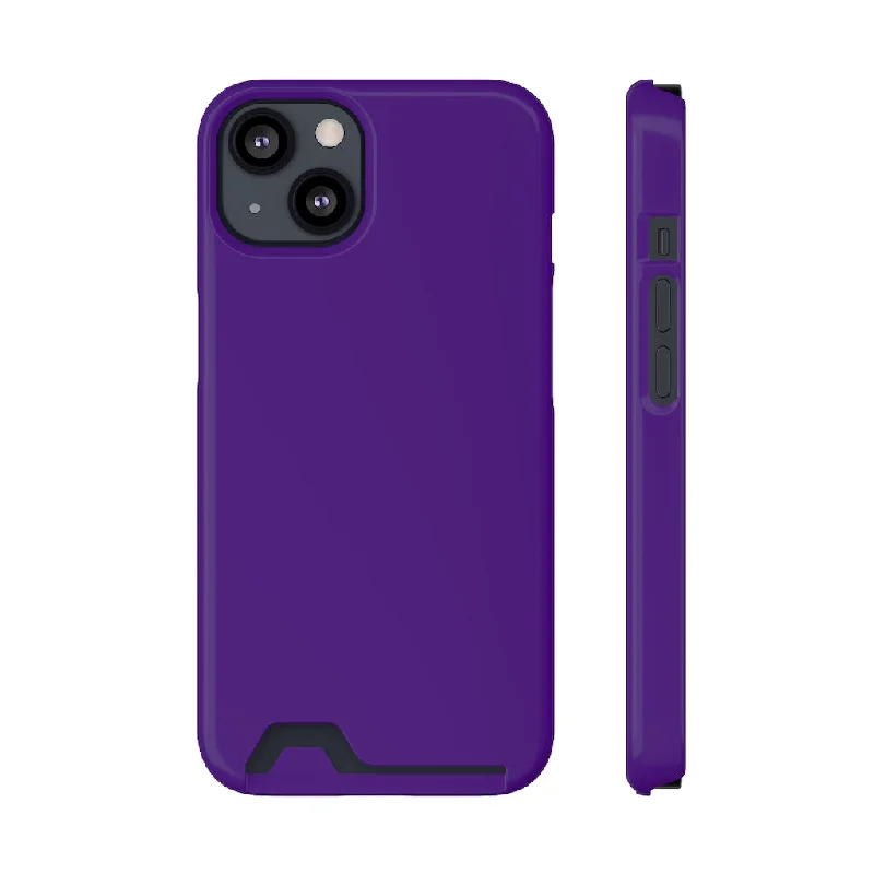 Indigo iPhone Case (Card)