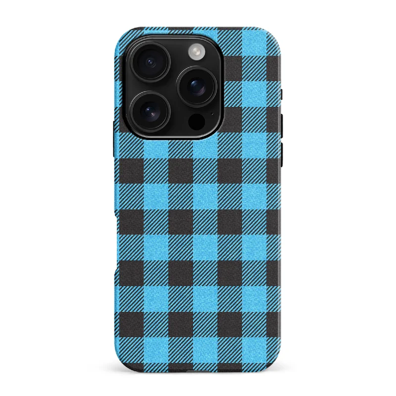 Lumberjack Plaid Phone Case - Blue