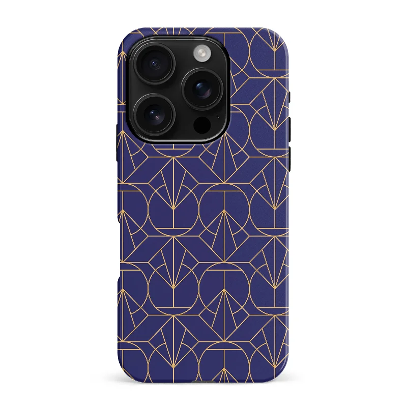 Opulent Art Deco Phone Case - Purple