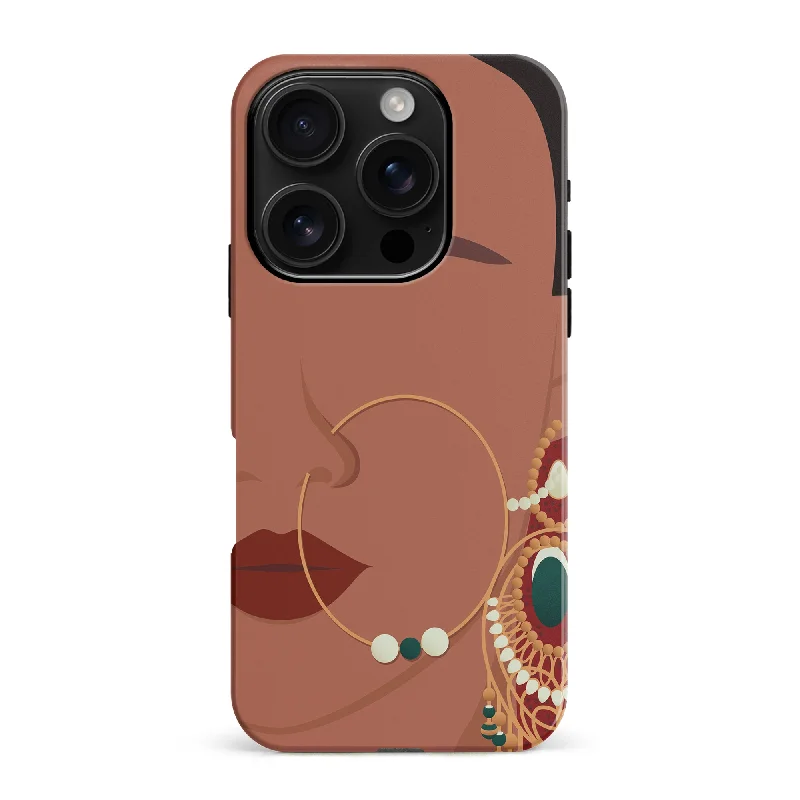 Punjabi Kudi Indian Phone Case - Tan