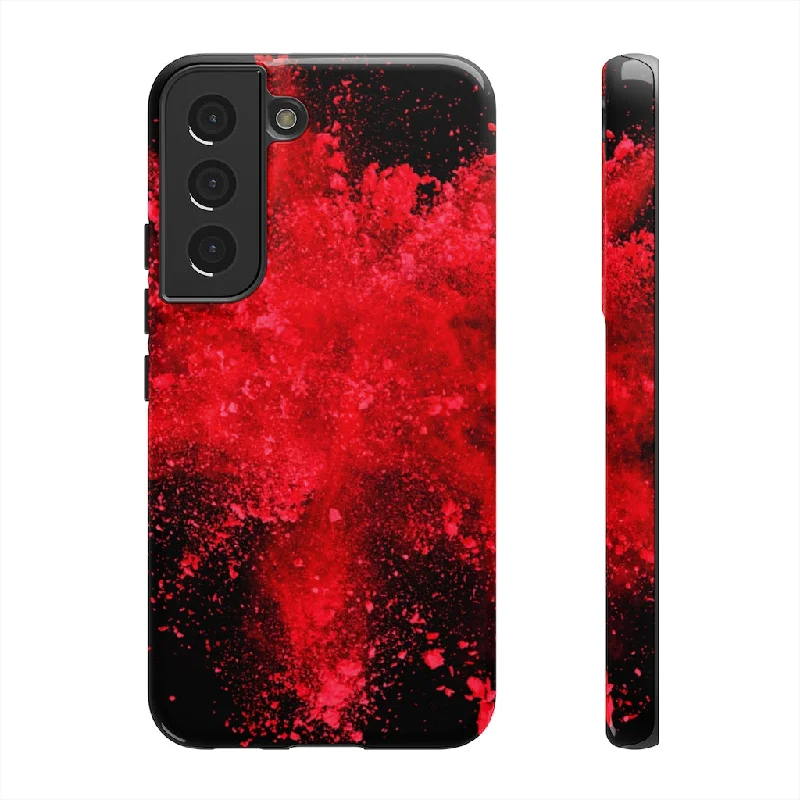 Red Explosion Andriod Case - Protective Phone Case