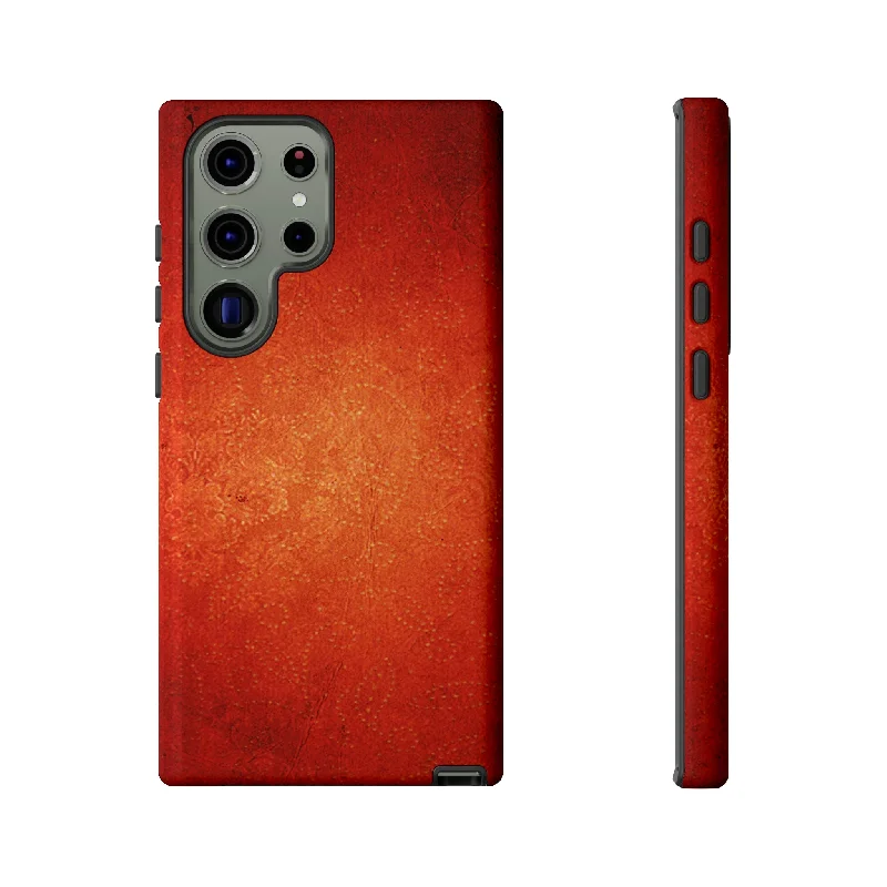 Red Grunge Android Case - Protective Phone Case