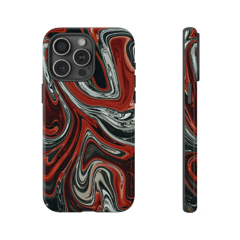 Red Liquid - Protective Phone Case