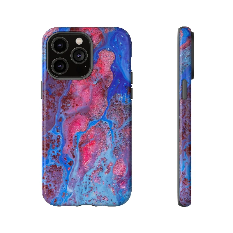 Red Mountain Ink Art - Protective Phone Case