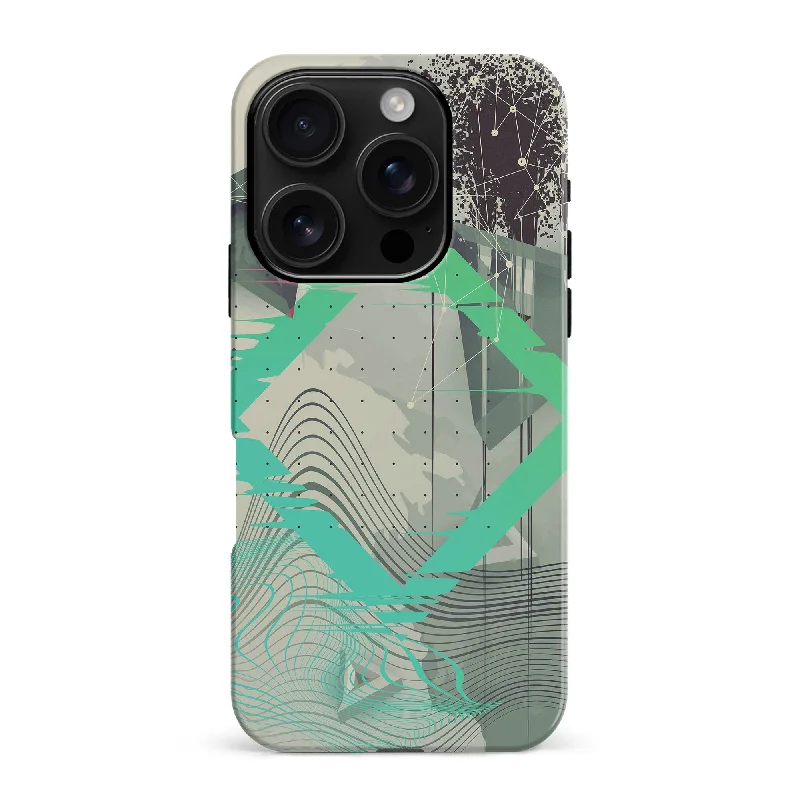 Retro Wave Abstract Phone Case