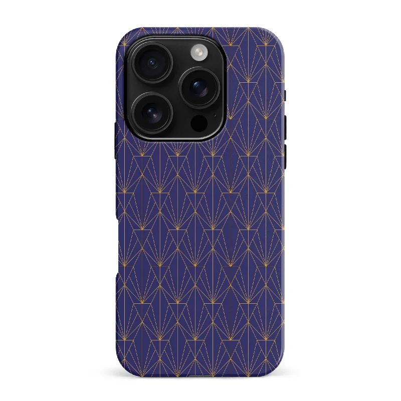 Showcase Art Deco Phone Case - Purple