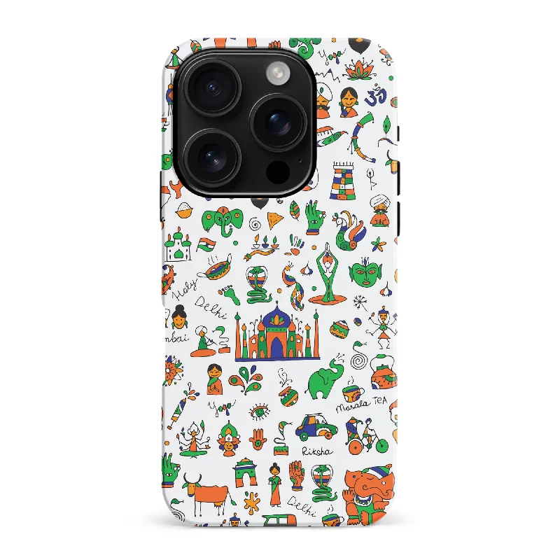 Taste of India Phone Case - White