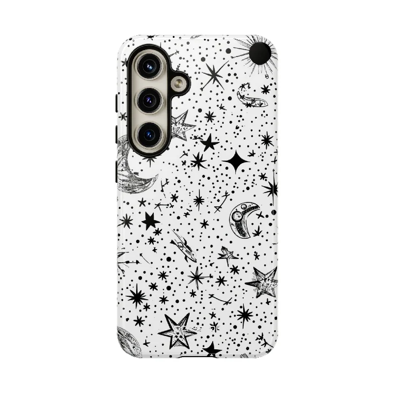 Whimsical Cosmic Adventure Illustration - For Samsung S24