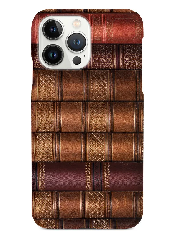 Ancient Book Spines - Black Case