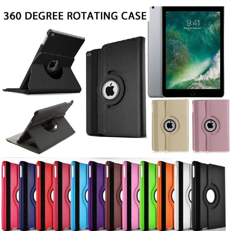 Apple iPad 9.7" (Generation 5) Air / Air 2 / Pro 9.7 360� Rotating Folio Case