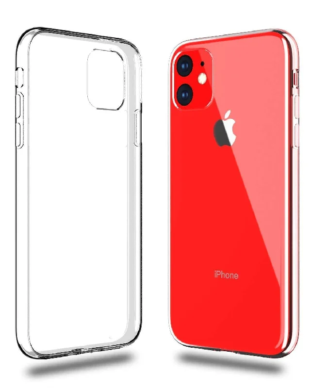 Apple iPhone 11 (6.1'') Silicone Gel Ultra Slim Case Clear