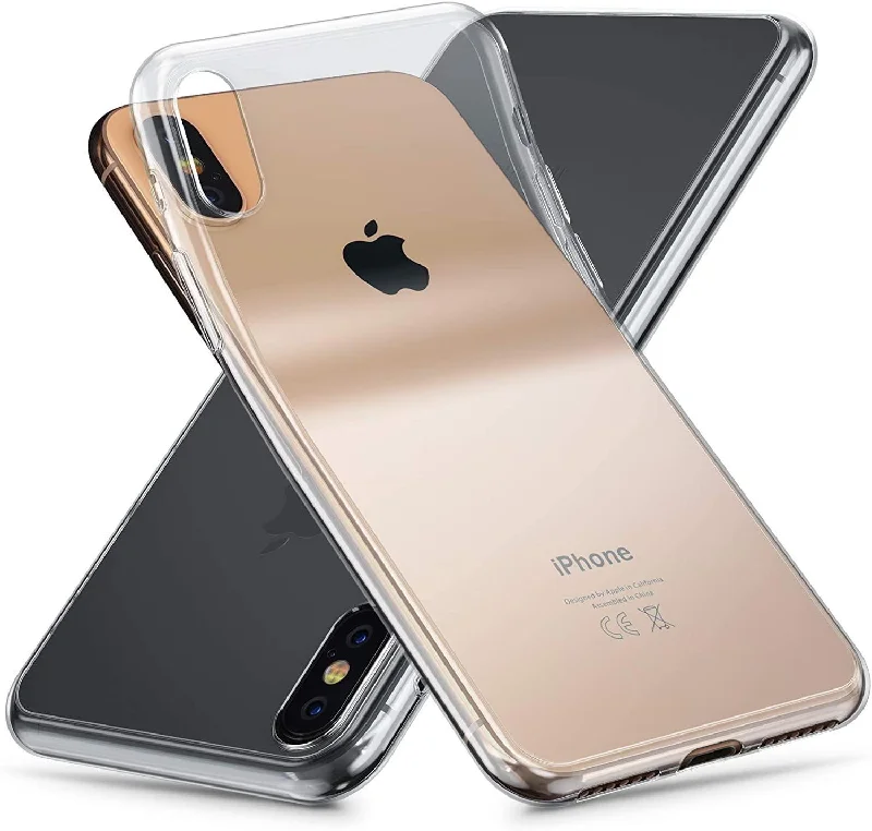 Apple iPhone XS Max Silicone Gel Ultra Slim Case Clear