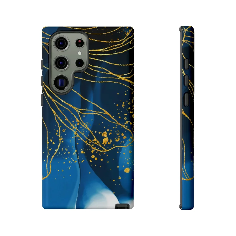 Blue Watercolor Art Android Case - Protective Phone Case