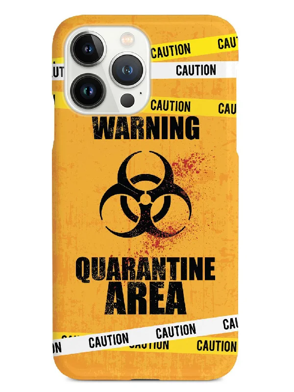 Caution - Quarantine Area - Orange Case