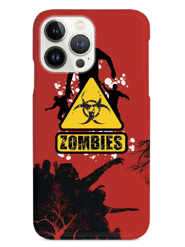 Caution - Zombies - Black Case