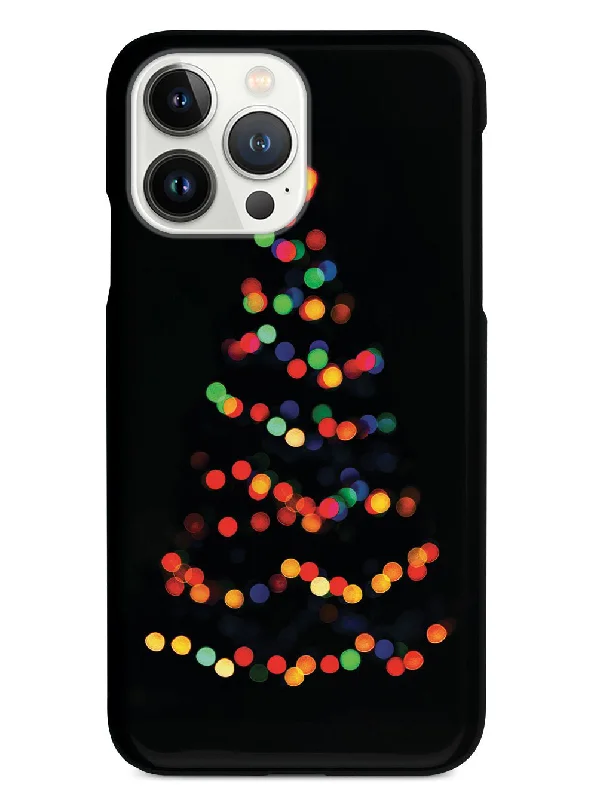 Christmas Tree Bokeh Lights Case