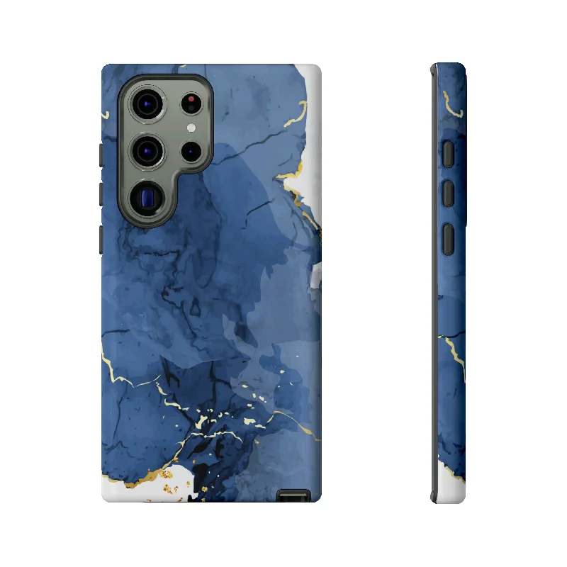 Classic Blue Watercolor Android Case - Protective Phone Case