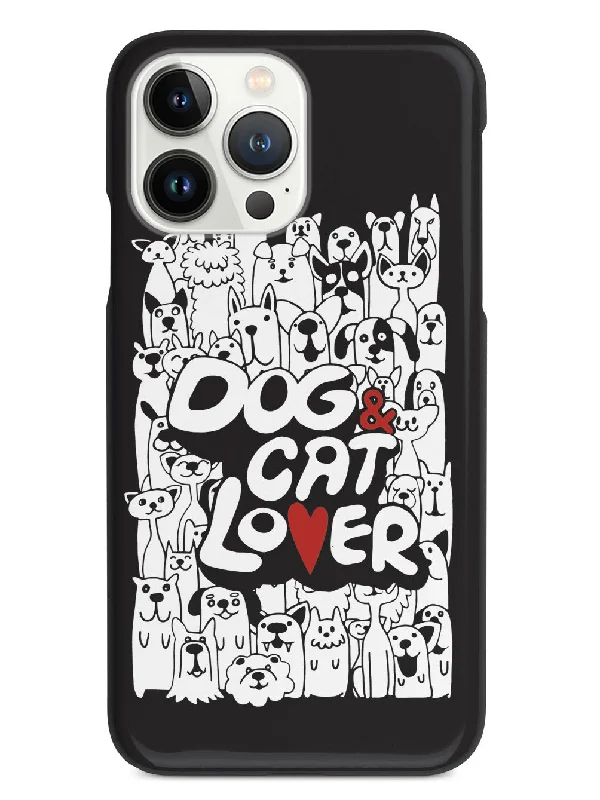 Dog & Cat Lover - Black Case