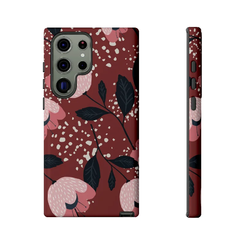 Flowers Botany Android Case - Protective Phone Case