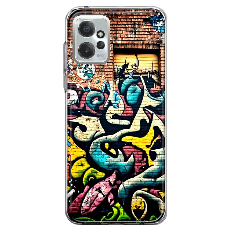 For Motorola Moto G Power 5G 2023 Urban Graffiti Wall Art Painting Design Hybrid Protective Phone Case Cover