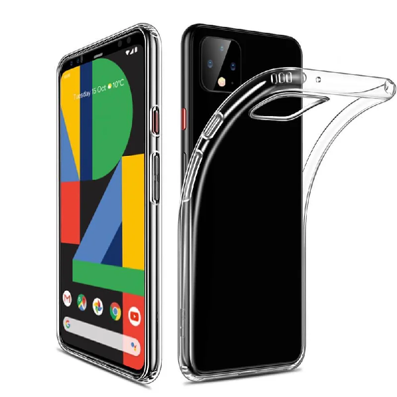 Google Pixel 4A 5G Silicone Gel Ultra Slim Case Clear