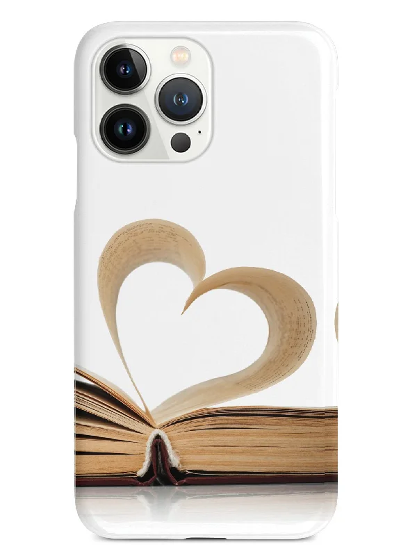 Heart Page - Book Lover Case