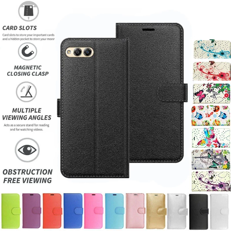 Honor 7X (BND-L21) Flip Folio Book Wallet Case