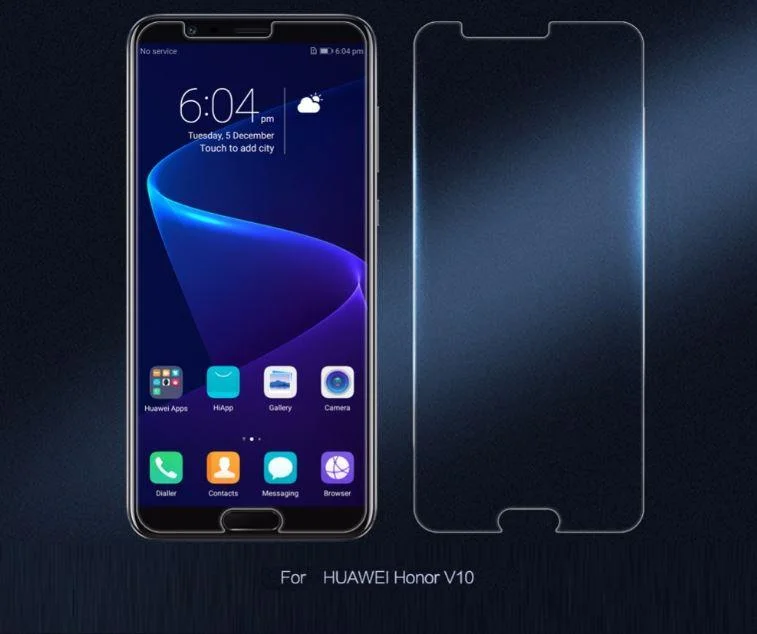 Honor V10. 2.5D Tempered Glass Screen Protector