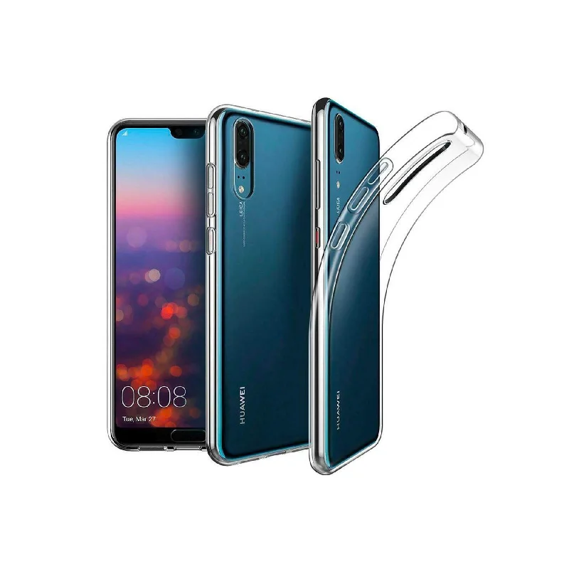 Huawei P20 Silicone Gel Ultra Slim Case Clear