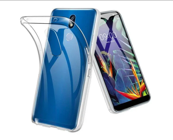 LG K40 Silicone Gel Ultra Slim Case Clear