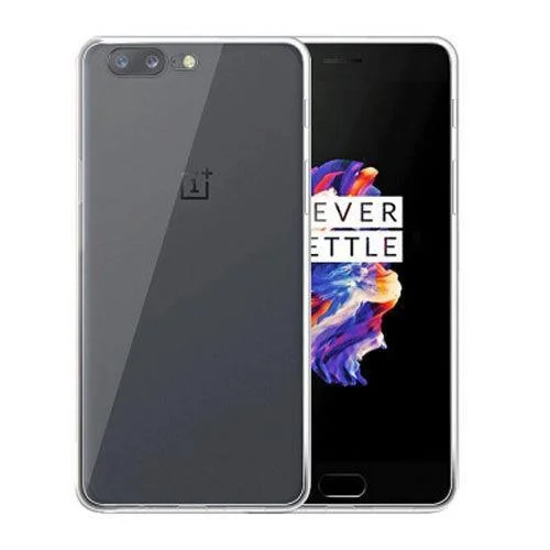 OnePlus 5 Silicone Gel Ultra Slim Case Clear