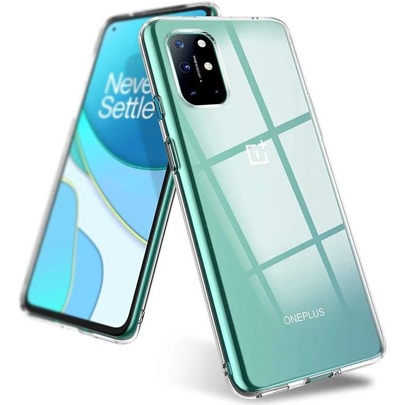 OnePlus 8T Silicone Gel Ultra Slim Case Clear